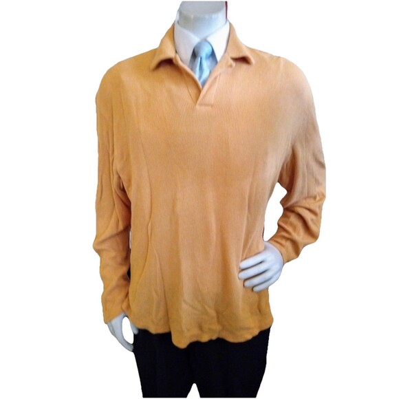 Zegna Sport Men’s M Light Weight Sweatshirt 1/4 Zip Linen Blend - Picture 1 of 11